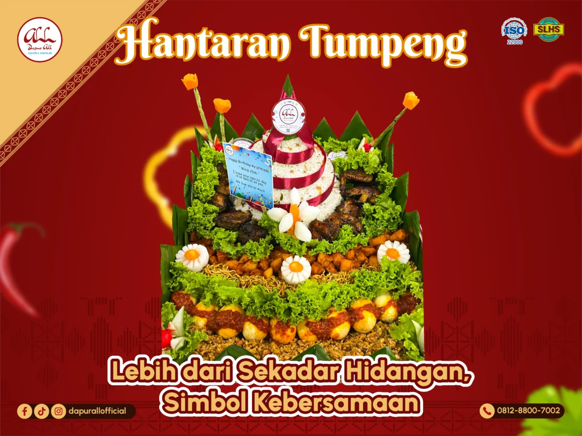 Hantaran tumpeng untuk acara spesial