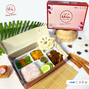 Paket Nasi Box Rendang