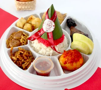 Tumpeng Mini Merah Putih Dapur All